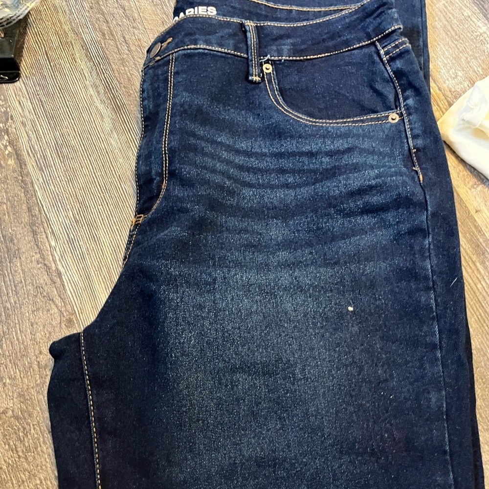 No Boundaries Dark Blue Boot Cut Jeans
